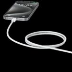 JELLICO cable IP15 USB-C - USB-C PD 60W 1M White