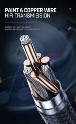 JELLICO cable B21 JACK 3.5MM - JACK 3.5MM 1.2M Black