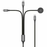 JELLICO kabel B25 3w1 (Apple Watch) 3.1A 1.2M Czarny