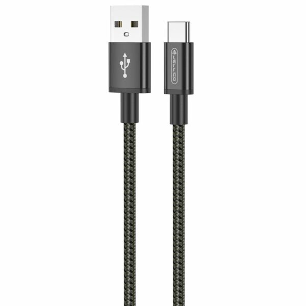 JELLICO cable B28 USB-C 3.1A 1M Black
