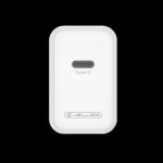 JELLICO wall charger C105 GaN PD 45W 1xUSB-C + cable USB-C - USB-C White