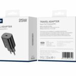 JELLICO wall charger EU25 PD 25W 1xUSB-C Black