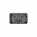 JELLICO universal travel adapter S6 PD 25W 1xUSB-C + 1xUSB QC3.0 Black