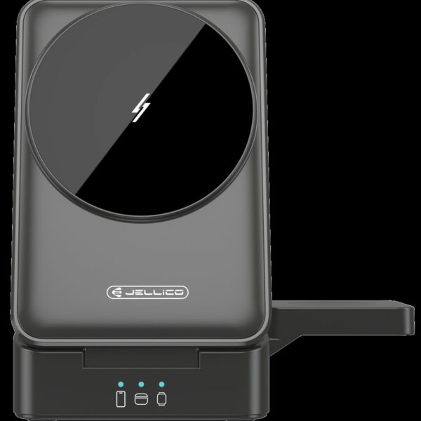 JELLICO wireless charger 3in1 W25 15W Black