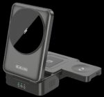 JELLICO wireless charger 3in1 W25 15W Black