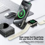 JELLICO wireless charger 3in1 W25 15W Black
