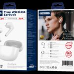 JELLICO wireless earphones TWS37 White