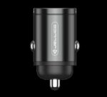 JELLICO car charger F19 PD 30W 1xUSB-C + 1xUSB QC3.0 Black
