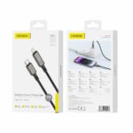 FONENG cable XS12 USB-C - Lightning PD 27W 1.2M Black