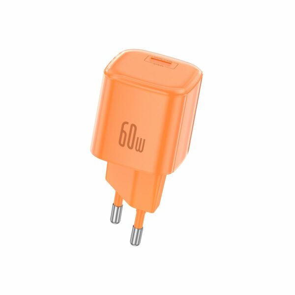 FONENG wall charger MAX40-EU GaN PD 60W 1xUSB-C Orange