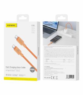 FONENG cable X126 USB-C - USB-C PD 60W 1.2M Orange