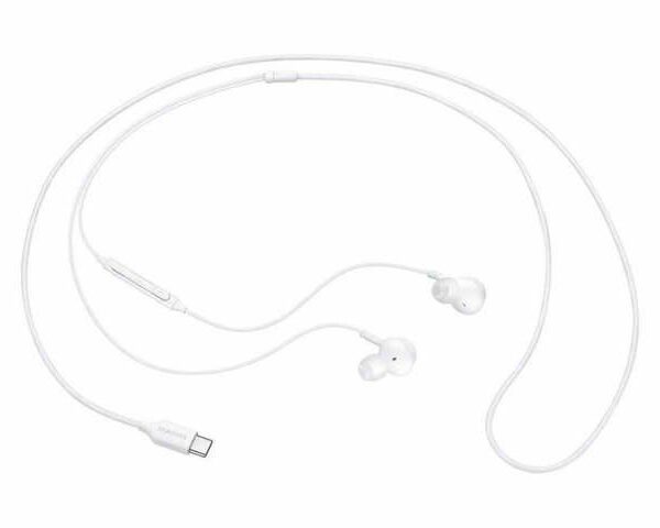 Original headphones Samsung EO-IC100BWEGEU USB-C White (blister EU)