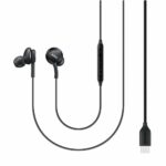 Original headphones Samsung AKG IC100BB GP-OAU021AMDBW USB-C Black (bulk EU)