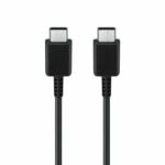 Original cable Samsung DA705BBE GP-TOU021RFBBW USB-C - USB-C 1M Black (bulk EU)