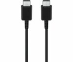 Original cable Samsung DW767JBE GP-TOU021RFCBW USB-C - USB-C 1.8M Black (bulk EU)
