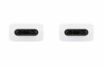 Original cable Samsung DW767JWE GP-TOU021RFCWW USB-C - USB-C 1.8M White (bulk EU)