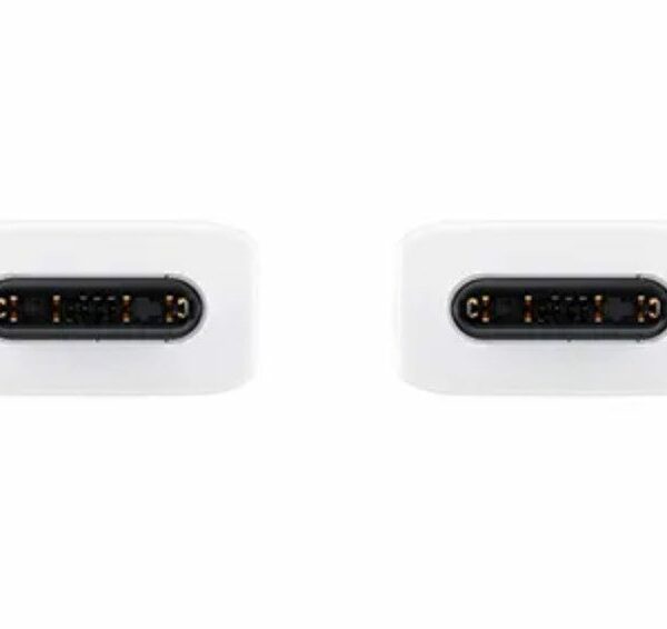 Original cable Samsung DW767JWE GP-TOU021RFCWW USB-C - USB-C 1.8M White (bulk EU)
